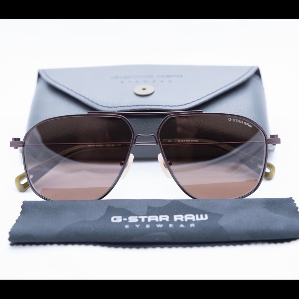 Men’s G-Star Metal Erving Sunglasses. Brown.